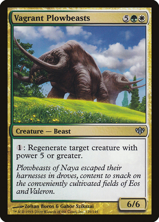Vagrant Plowbeasts [Conflux] | Gamers Paradise