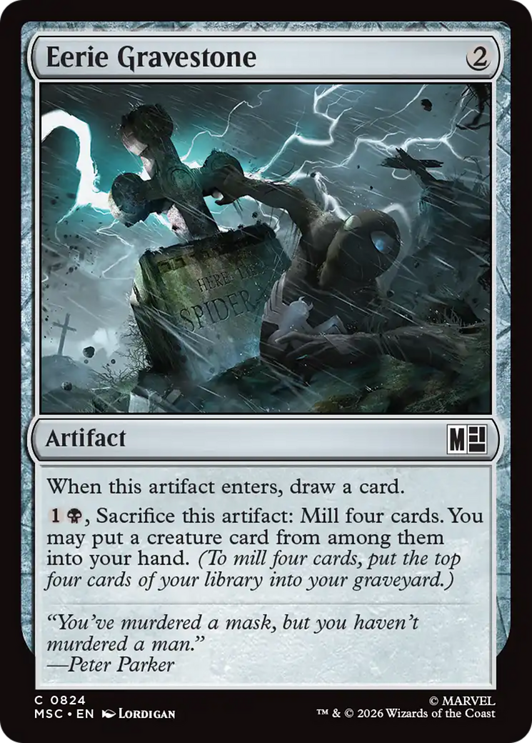 Eerie Gravestone [Marvel Super Heroes Commander] | Gamers Paradise