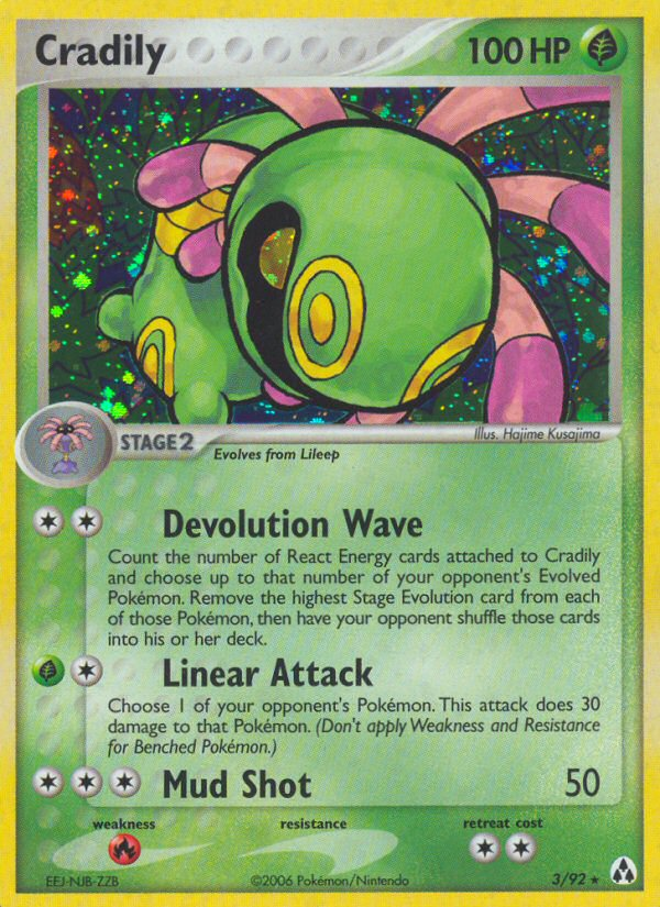 Cradily (3/92) [EX: Legend Maker] | Gamers Paradise