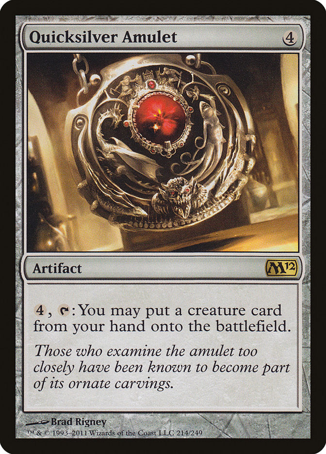 Quicksilver Amulet [Magic 2012] | Gamers Paradise