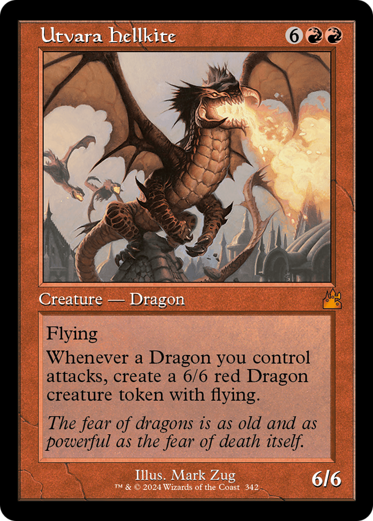 Utvara Hellkite (Retro Frame) [Ravnica Remastered] | Gamers Paradise