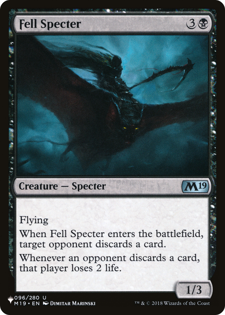 Fell Specter [The List Reprints] | Gamers Paradise