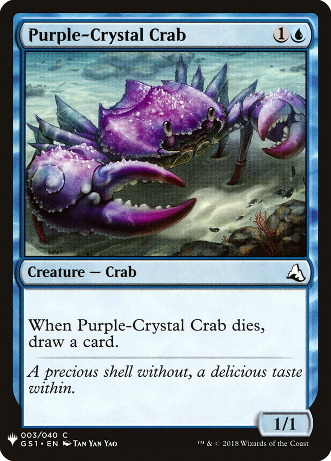 Purple-Crystal Crab [Mystery Booster] | Gamers Paradise