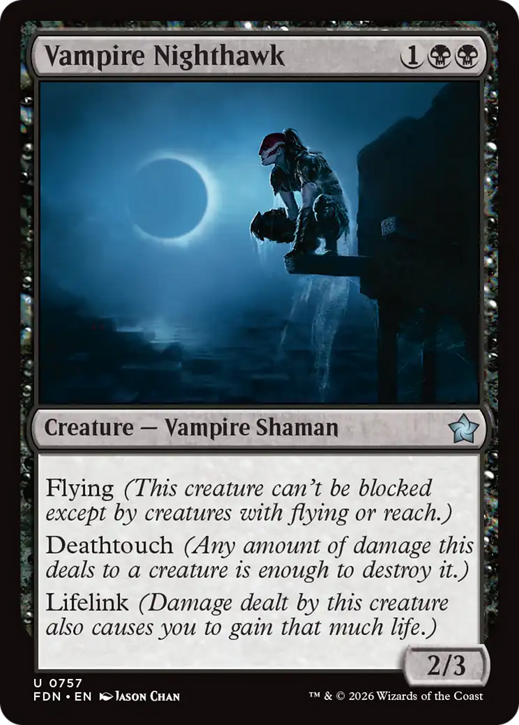 Vampire Nighthawk (0757) [Foundations] | Gamers Paradise
