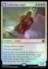 Enduring Angel // Angelic Enforcer [Innistrad: Midnight Hunt Prerelease Promos] | Gamers Paradise