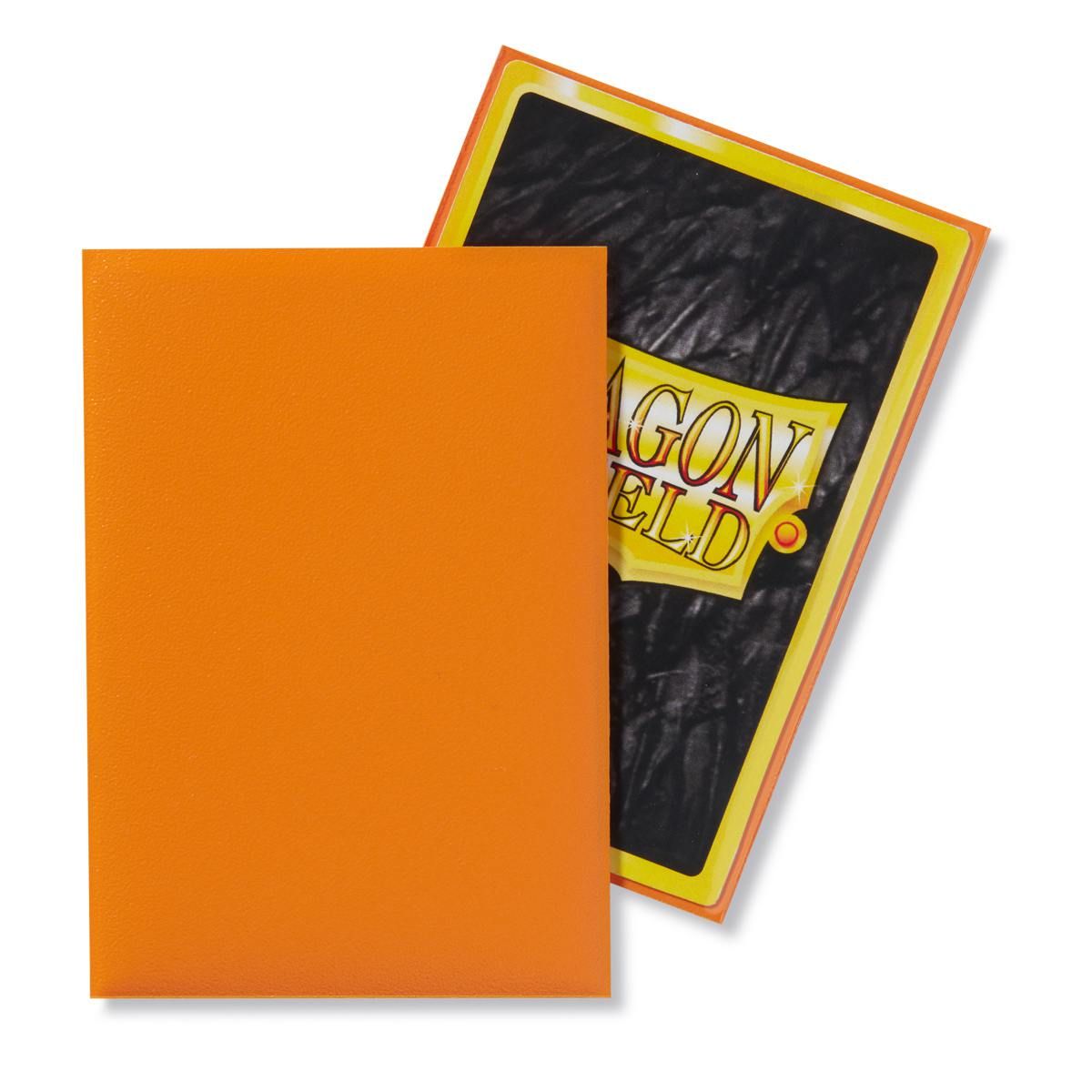 Dragon Shield: Japanese Size 60ct Sleeves - Orange (Matte) | Gamers Paradise