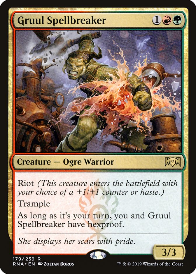 Gruul Spellbreaker [Ravnica Allegiance] | Gamers Paradise