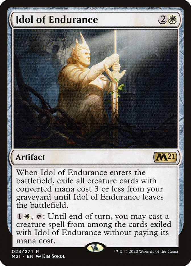 Idol of Endurance [Core Set 2021] | Gamers Paradise