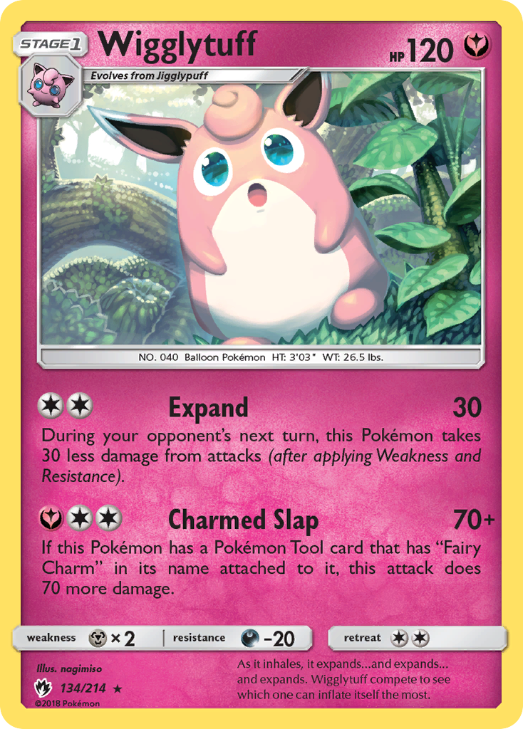 Wigglytuff (134/214) [Sun & Moon: Lost Thunder] | Gamers Paradise