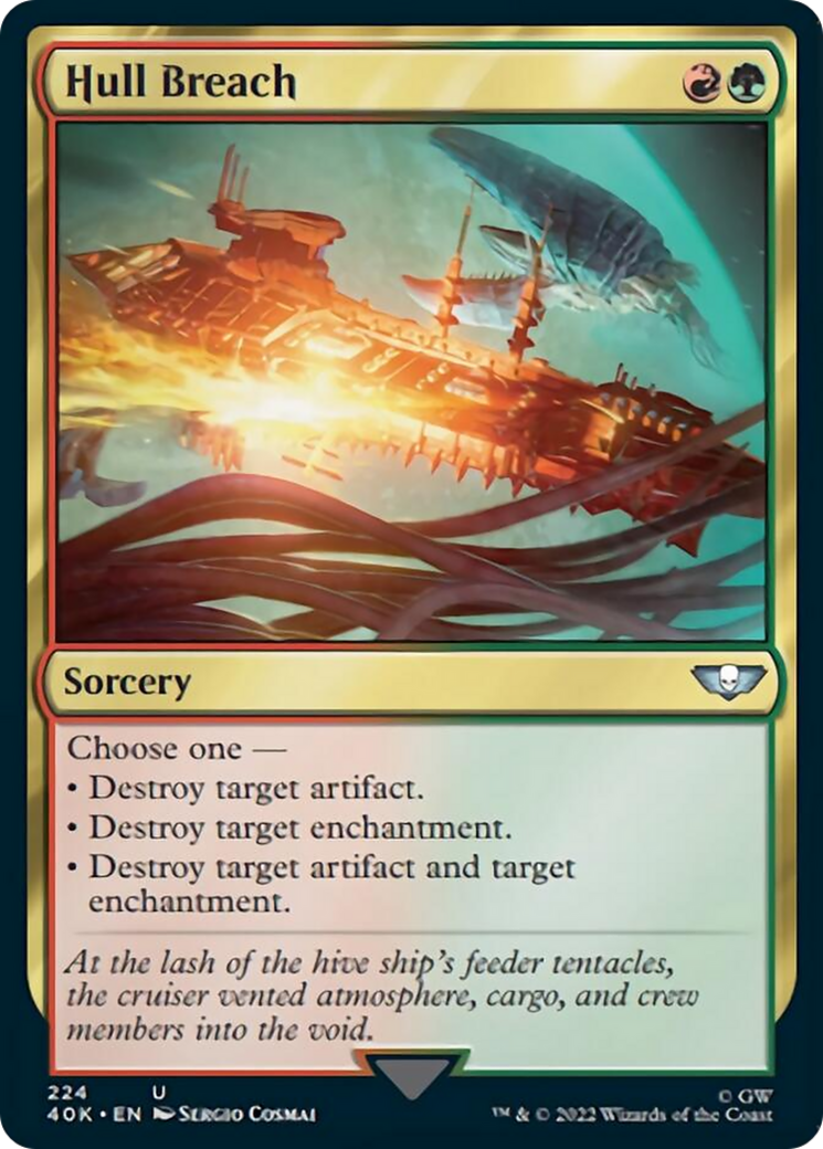 Hull Breach (Surge Foil) [Warhammer 40,000] | Gamers Paradise