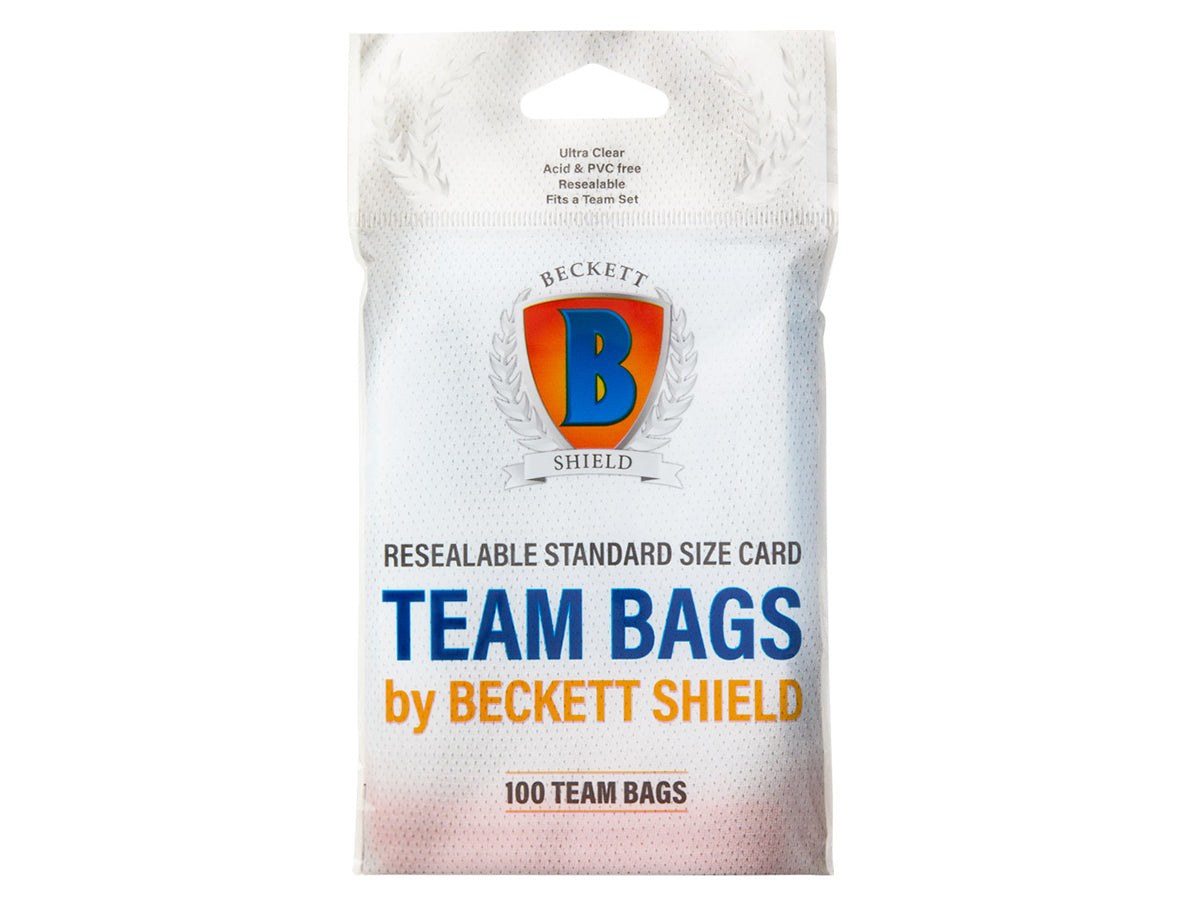 Beckett Shield: Team Bags (100-Pack) | Gamers Paradise