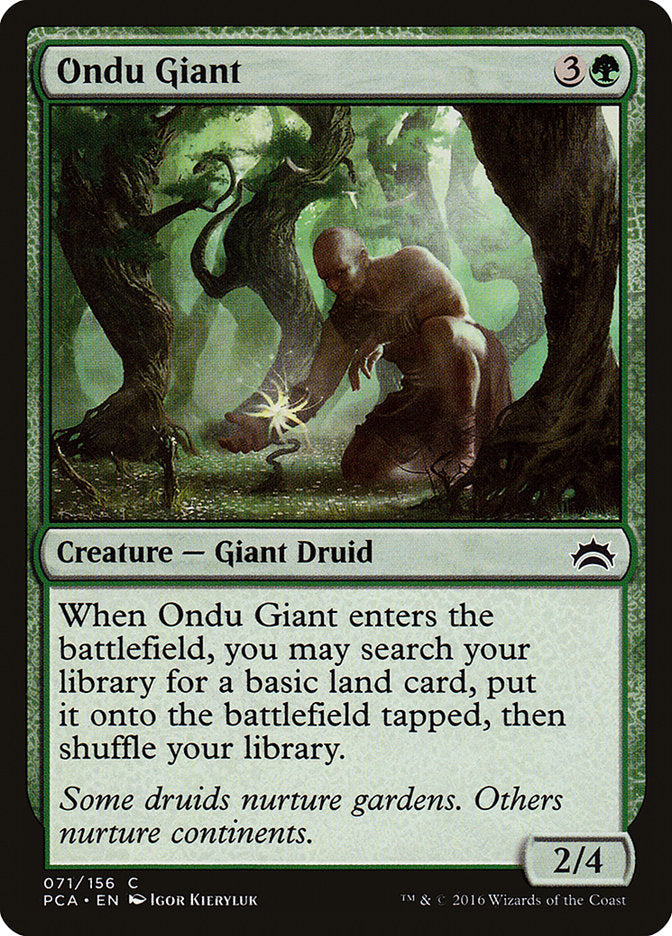 Ondu Giant [Planechase Anthology] | Gamers Paradise