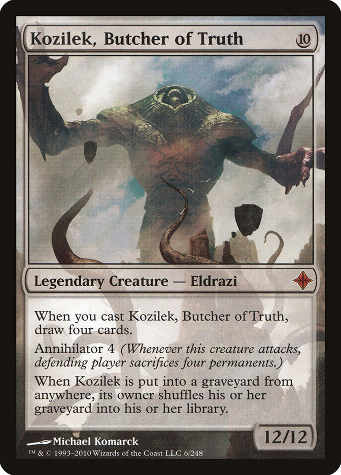 Kozilek, Butcher of Truth [Rise of the Eldrazi] | Gamers Paradise