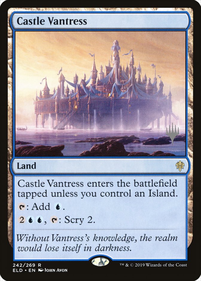 Castle Vantress (Promo Pack) [Throne of Eldraine Promos] | Gamers Paradise
