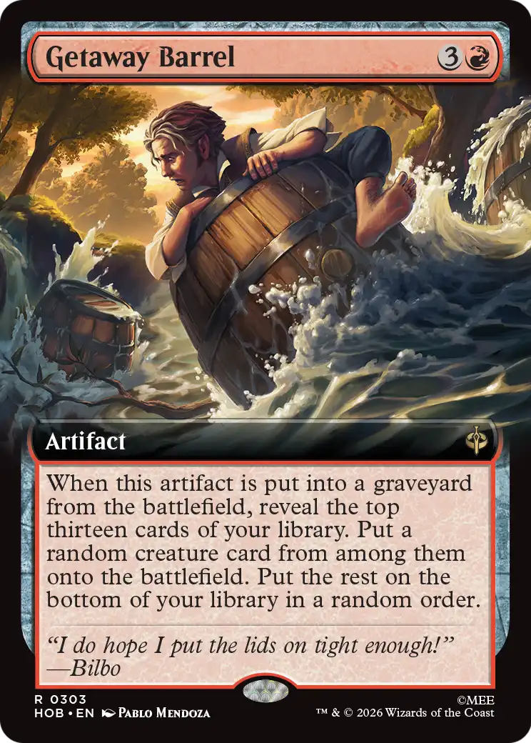 Getaway Barrel (Extended Art) [The Hobbit] | Gamers Paradise