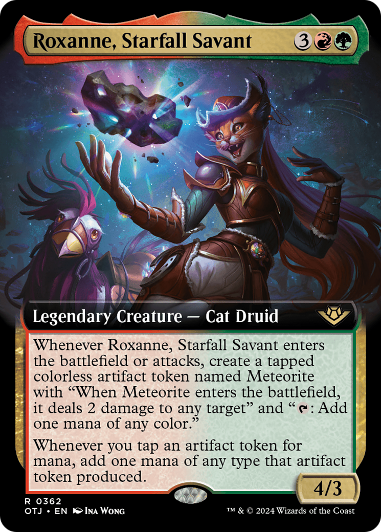 Roxanne, Starfall Savant (Extended Art) [Outlaws of Thunder Junction] | Gamers Paradise