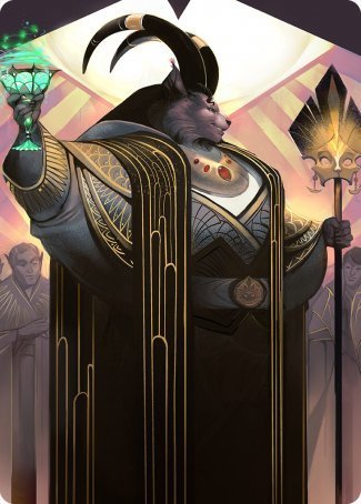 Jetmir, Nexus of Revels 2 Art Card [Streets of New Capenna Art Series] | Gamers Paradise