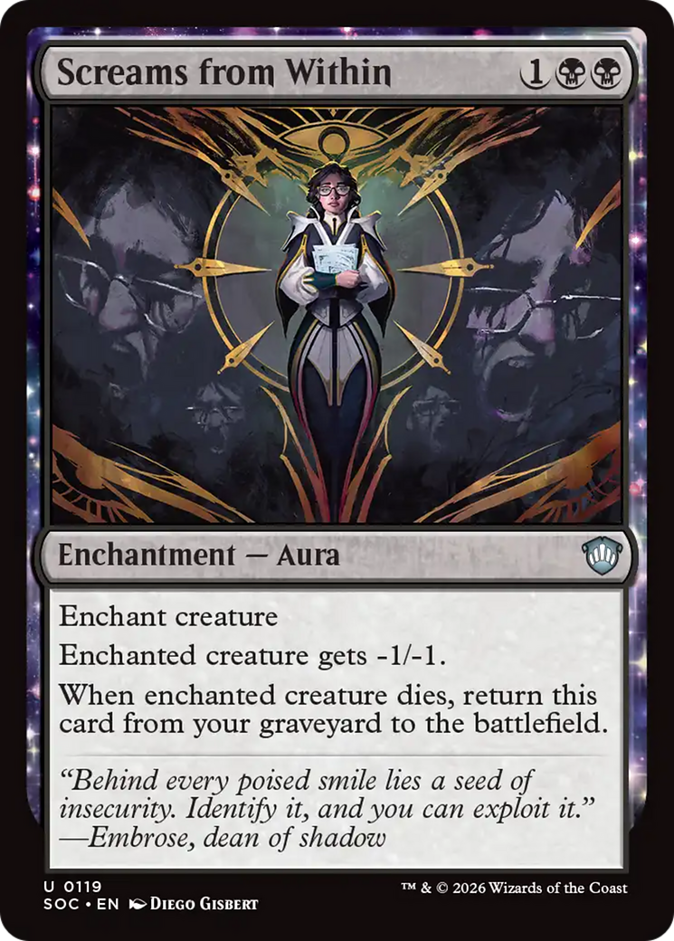 Screams from Within [Secrets of Strixhaven Commander] | Gamers Paradise