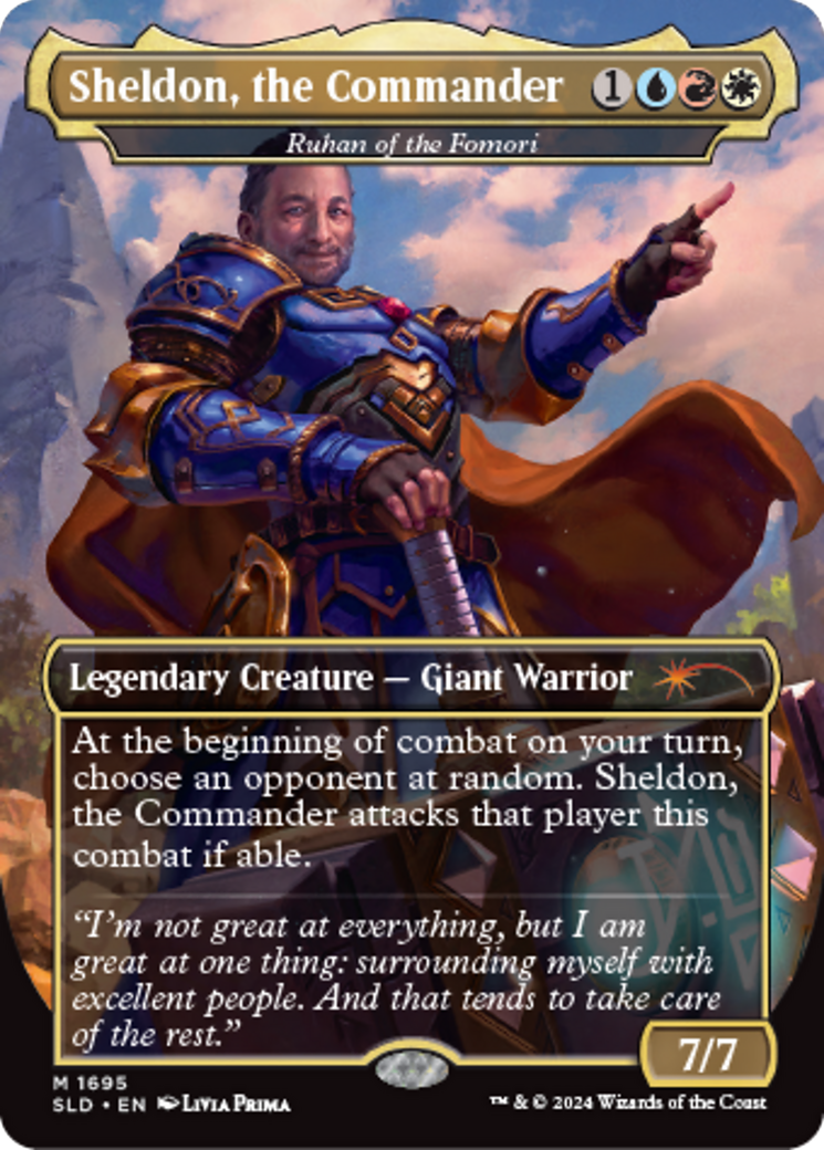 Ruhan of the Fomori - Sheldon, the Commander [Secret Lair: Sheldon's Spellbook] | Gamers Paradise