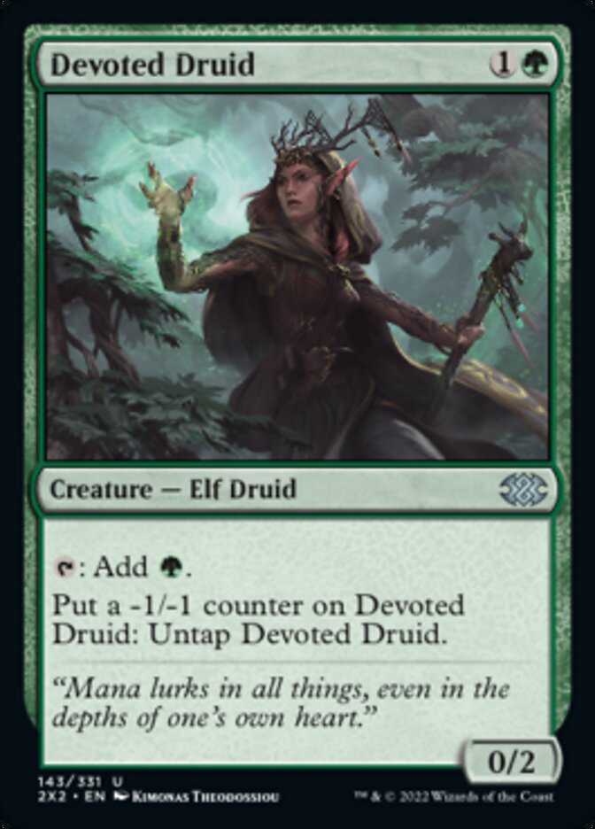 Devoted Druid [Double Masters 2022] | Gamers Paradise