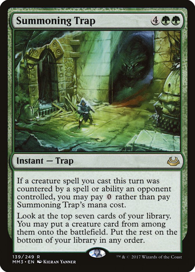 Summoning Trap [Modern Masters 2017] | Gamers Paradise