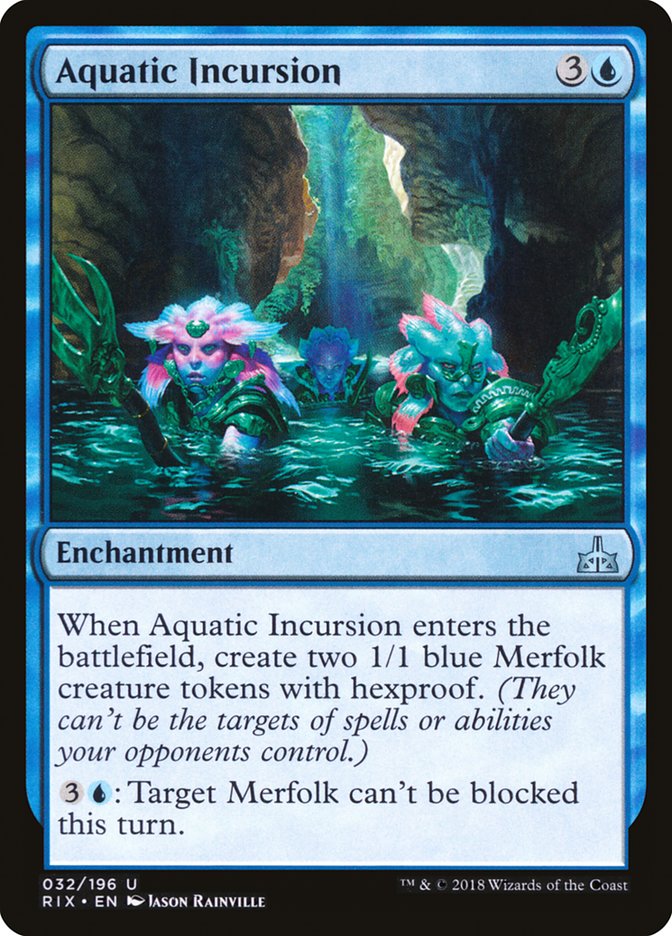 Aquatic Incursion [Rivals of Ixalan] | Gamers Paradise