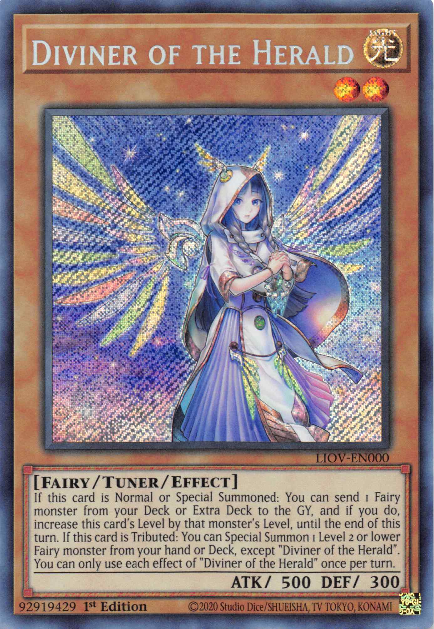 Diviner of the Herald [LIOV-EN000] Secret Rare | Gamers Paradise