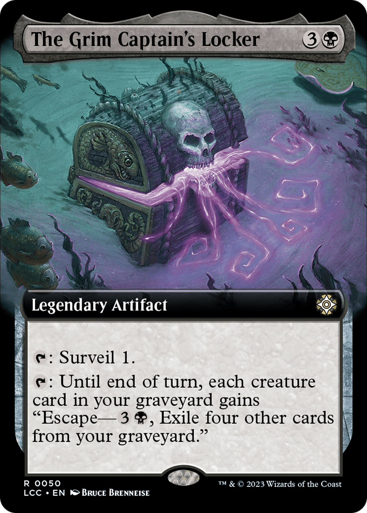 The Grim Captain's Locker (Extended Art) [The Lost Caverns of Ixalan Commander] | Gamers Paradise