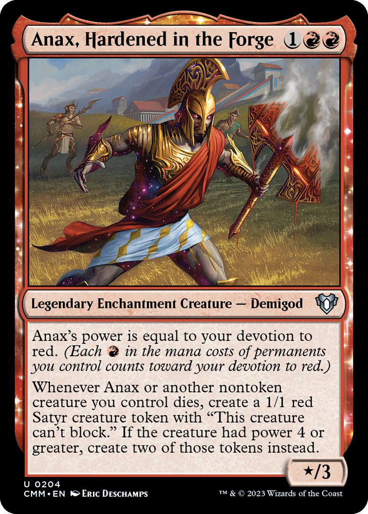Anax, Hardened in the Forge [Commander Masters] | Gamers Paradise