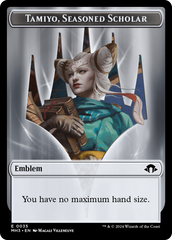 Tamiyo, Seasoned Scholar // Energy Reserve Double-Sided Token [Modern Horizons 3 Tokens] | Gamers Paradise