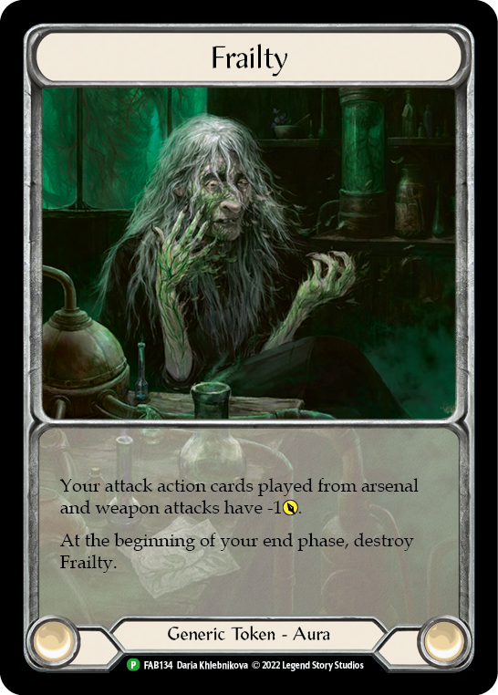 Frailty [FAB134] (Promo)  Rainbow Foil | Gamers Paradise