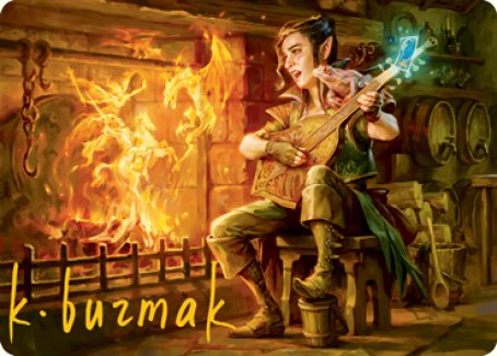 Wish Art Card (Gold-Stamped Signature) [Dungeons & Dragons: Adventures in the Forgotten Realms Art Series] | Gamers Paradise