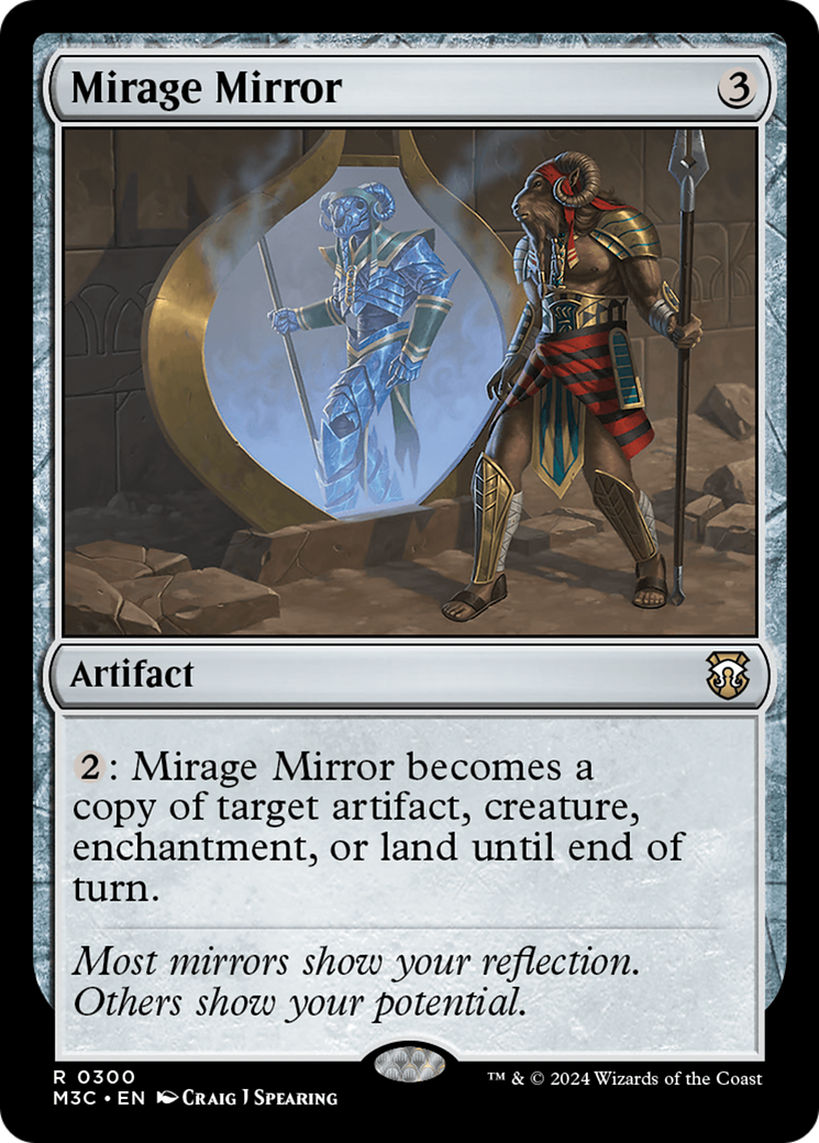 Mirage Mirror (Ripple Foil) [Modern Horizons 3 Commander] | Gamers Paradise