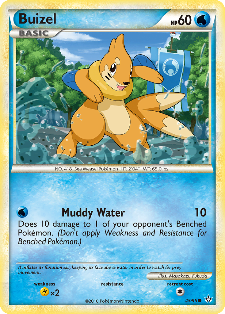 Buizel (45/95) [HeartGold & SoulSilver: Unleashed] | Gamers Paradise