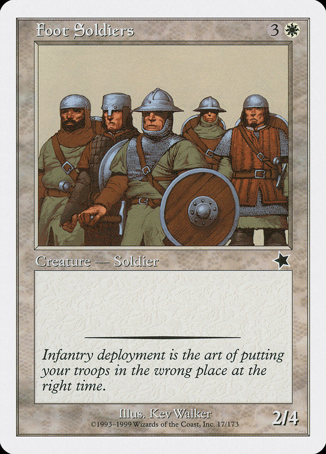 Foot Soldiers [Starter 1999] | Gamers Paradise