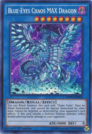 Blue-Eyes Chaos MAX Dragon [MVP1-ENS04] Secret Rare | Gamers Paradise
