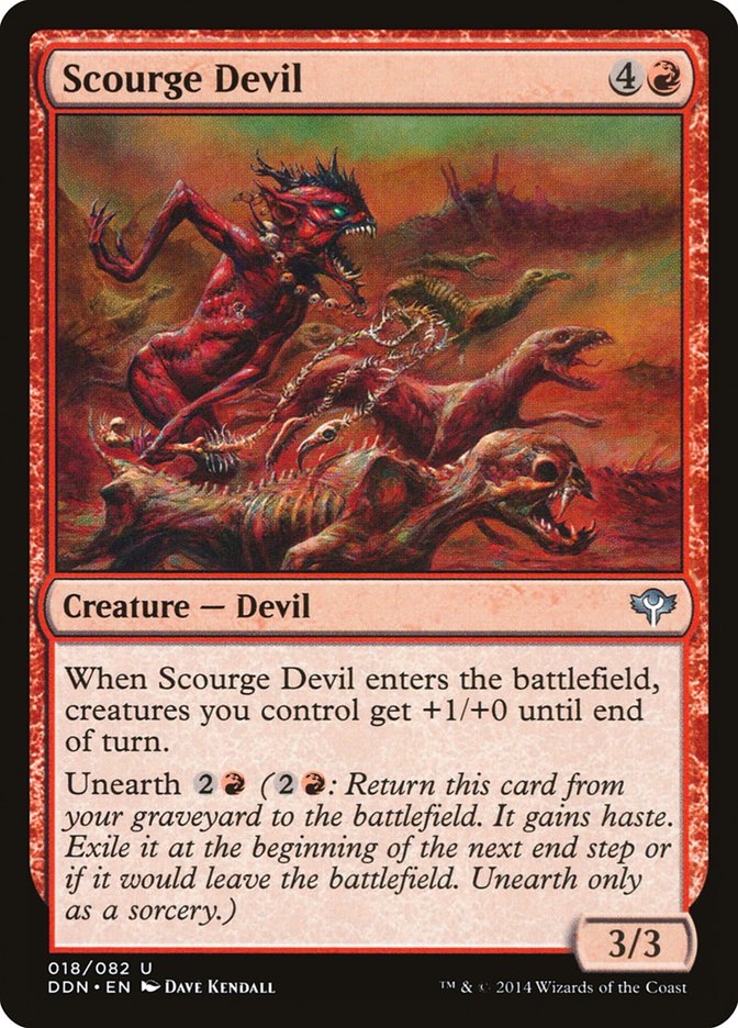 Scourge Devil [Duel Decks: Speed vs. Cunning] | Gamers Paradise