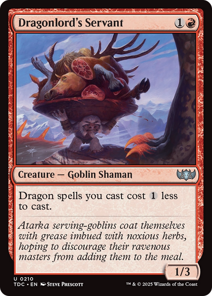 Dragonlord's Servant [Tarkir: Dragonstorm Commander] | Gamers Paradise