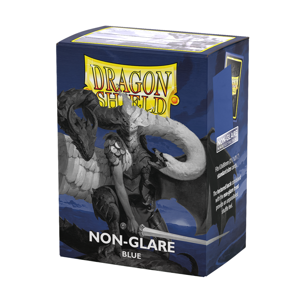 Dragon Shield Non-Glare Matte Blue Sleeves (100-Pack) | Gamers Paradise