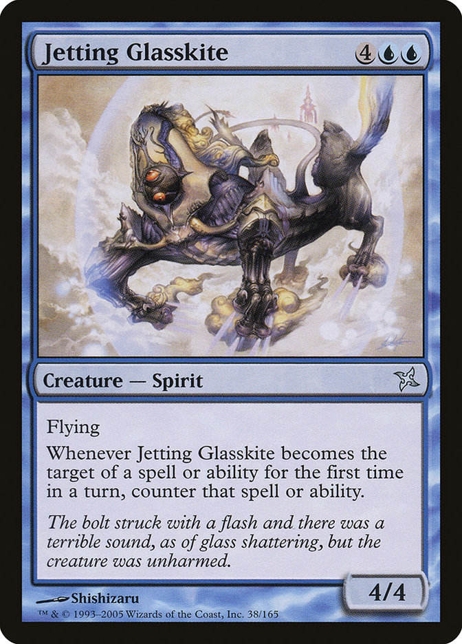 Jetting Glasskite [Betrayers of Kamigawa] | Gamers Paradise