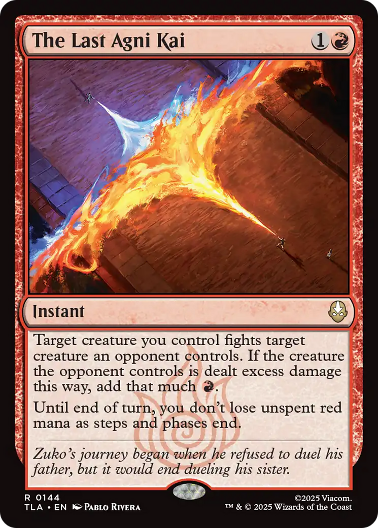 The Last Agni Kai [Avatar: The Last Airbender] | Gamers Paradise
