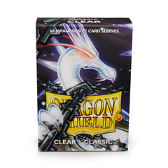 Dragon Shield: Japanese Size 60ct Sleeves - Clear (Classic) | Gamers Paradise