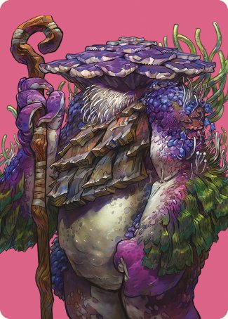 Slimefoot, the Stowaway Art Card [Commander Masters Art Series] | Gamers Paradise