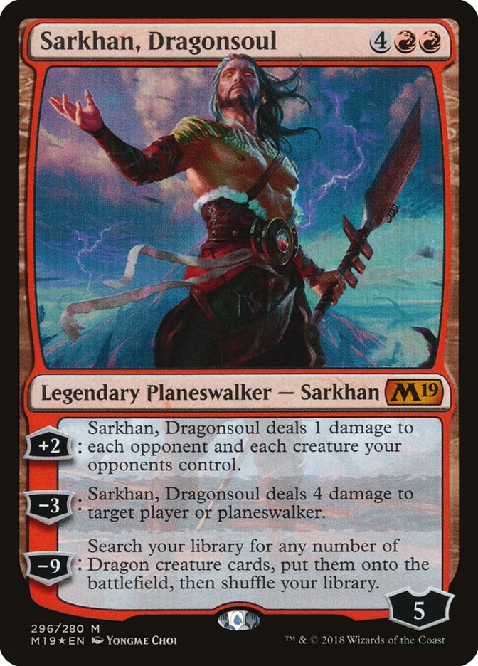 Sarkhan, Dragonsoul [Core Set 2019] | Gamers Paradise
