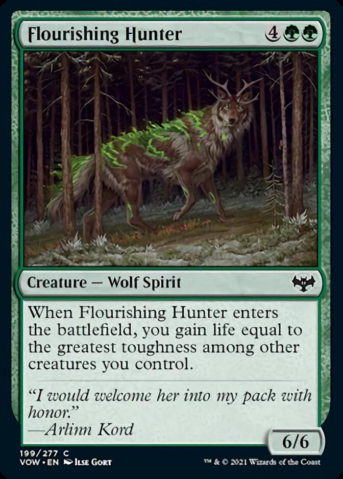 Flourishing Hunter [Innistrad: Crimson Vow] | Gamers Paradise