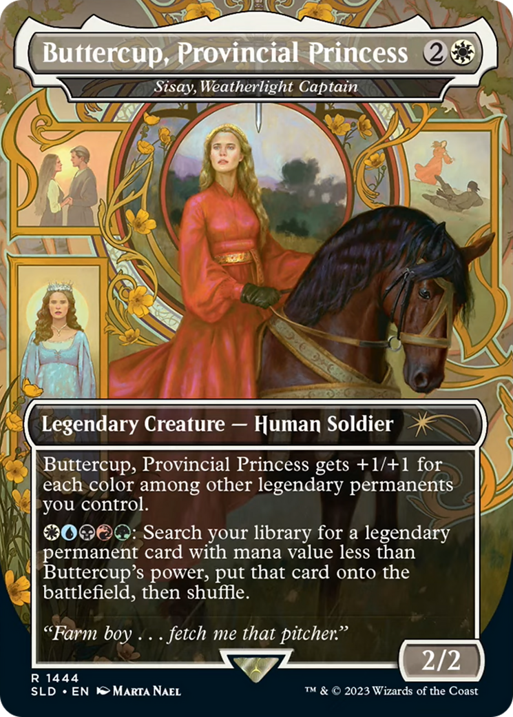 Buttercup, Provincial Princess - Sisay, Weatherlight Captain [Secret Lair Drop Series] | Gamers Paradise