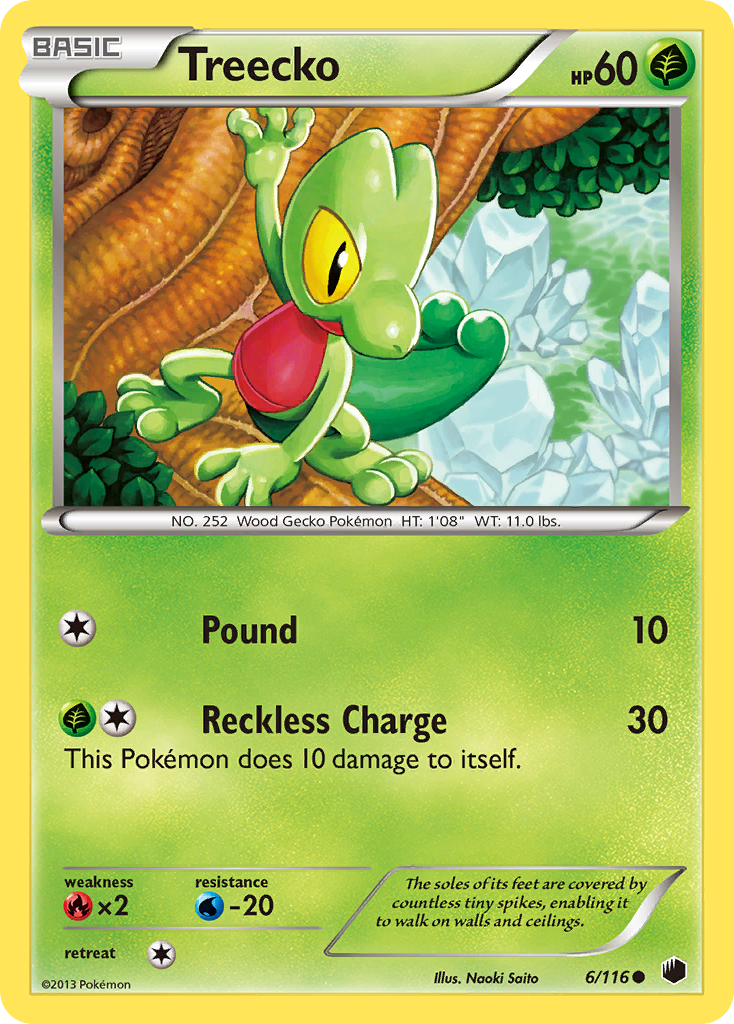 Treecko (6/116) [Black & White: Plasma Freeze] | Gamers Paradise
