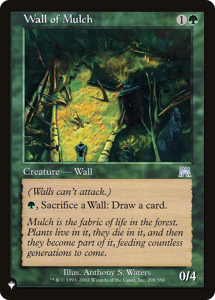 Wall of Mulch [The List Reprints] | Gamers Paradise