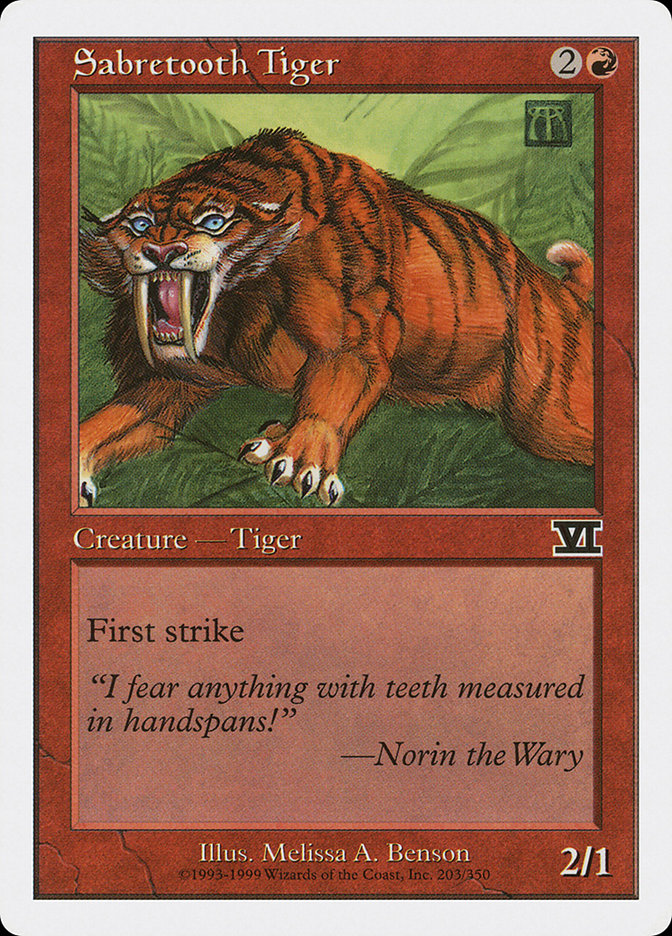 Sabretooth Tiger [Classic Sixth Edition] | Gamers Paradise