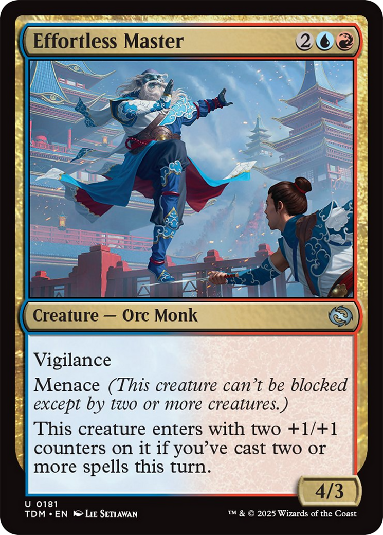 Effortless Master [Tarkir: Dragonstorm] | Gamers Paradise